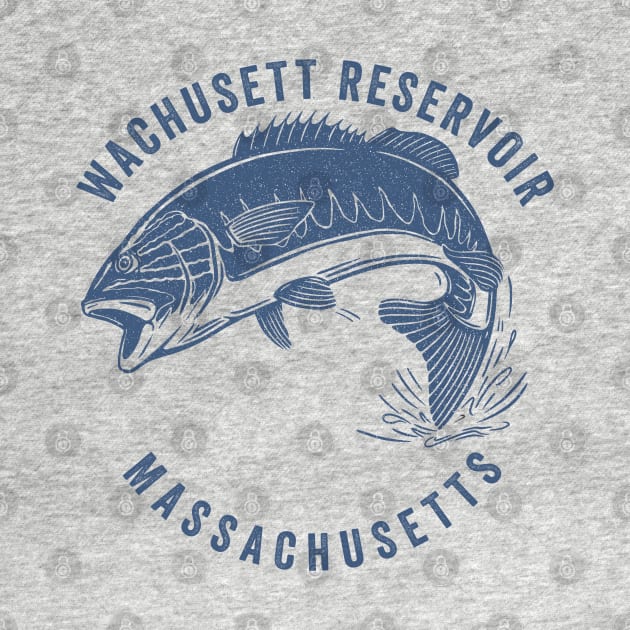 Wachusett Reservoir Massachusetts by Eureka Shirts